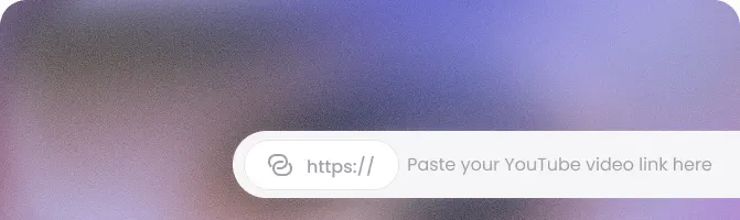 Link field illustrating a simple YouTube download workflow